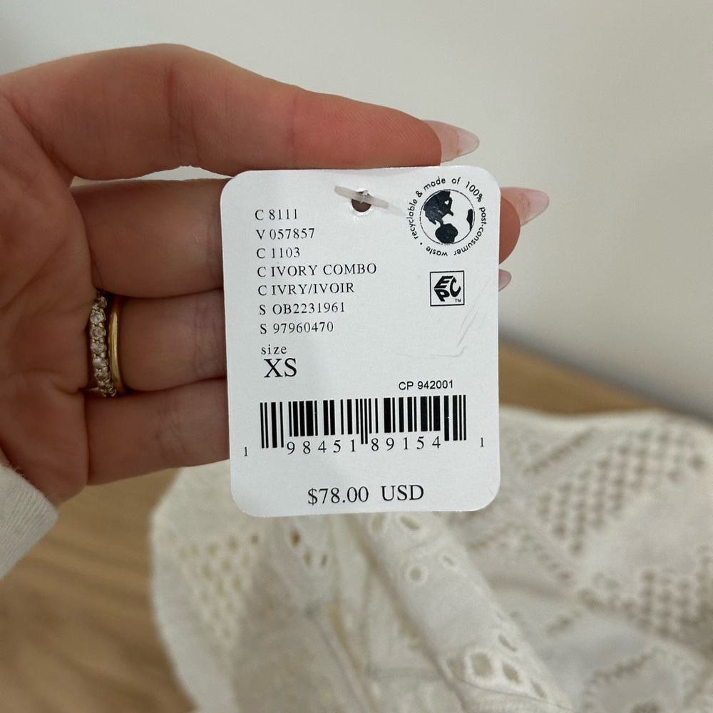 NWT hankie halter top. XS - Picture 9 of 12